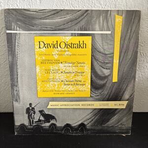 David Oistrakh Lev Oborin Vladimar Yampolsky MAR 572 Vinyl Record